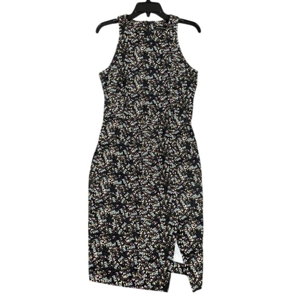 Banana Republic Dress Women‎ 8 Sleeveless Floral Sheath Career Evening
